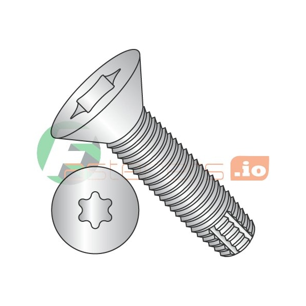 Newport Fasteners Thread Cutting Screw, 1/4"-20 x 2 in, Stainless Steel Flat Head Torx Drive, 750 PK 293561 - main